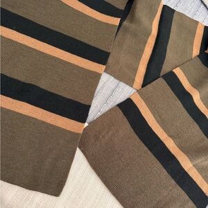 Perry Ellis Men's Brown Knit scarf